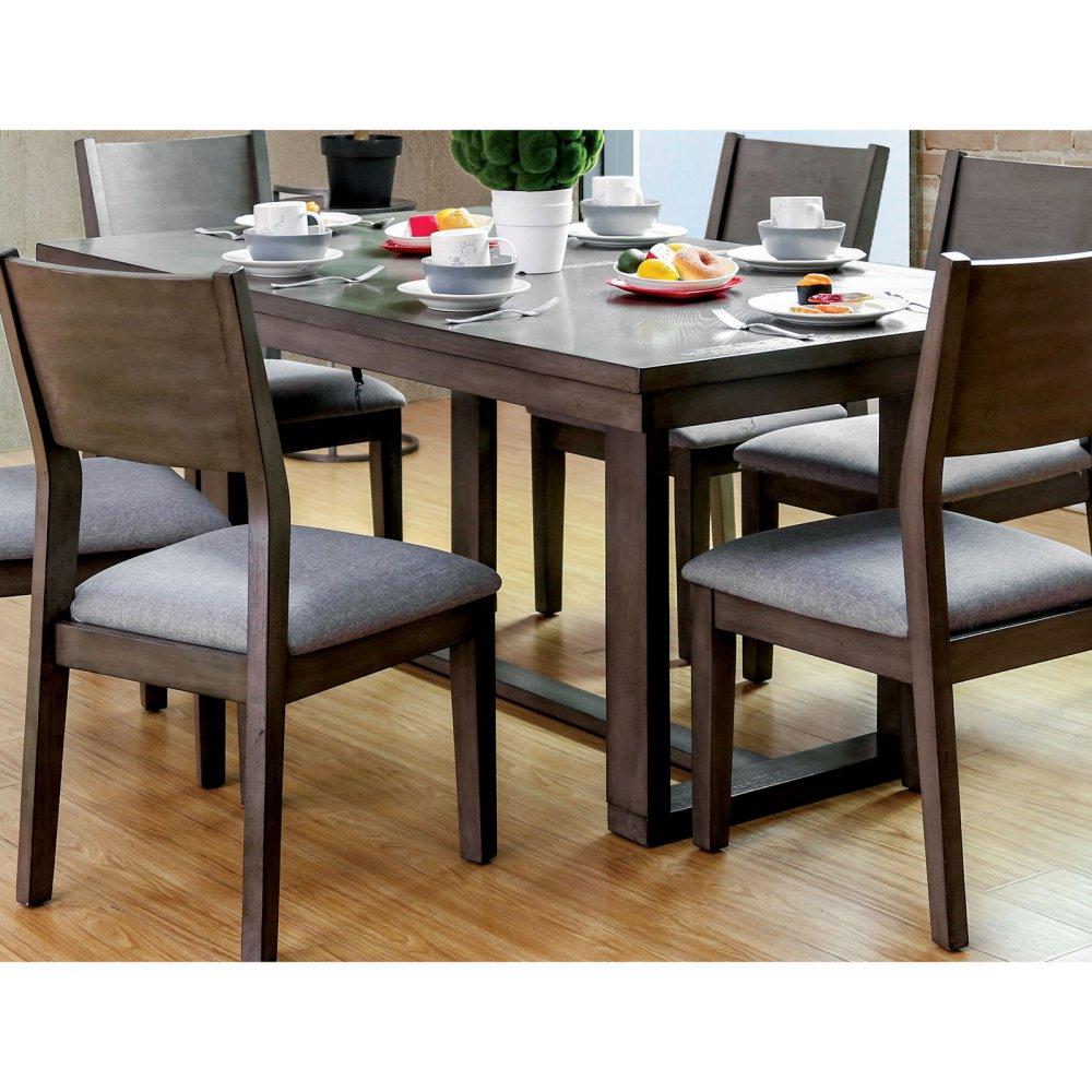  Furniture of America Anton I Dining Table with Trestle Base CM3986T IMAGE 2