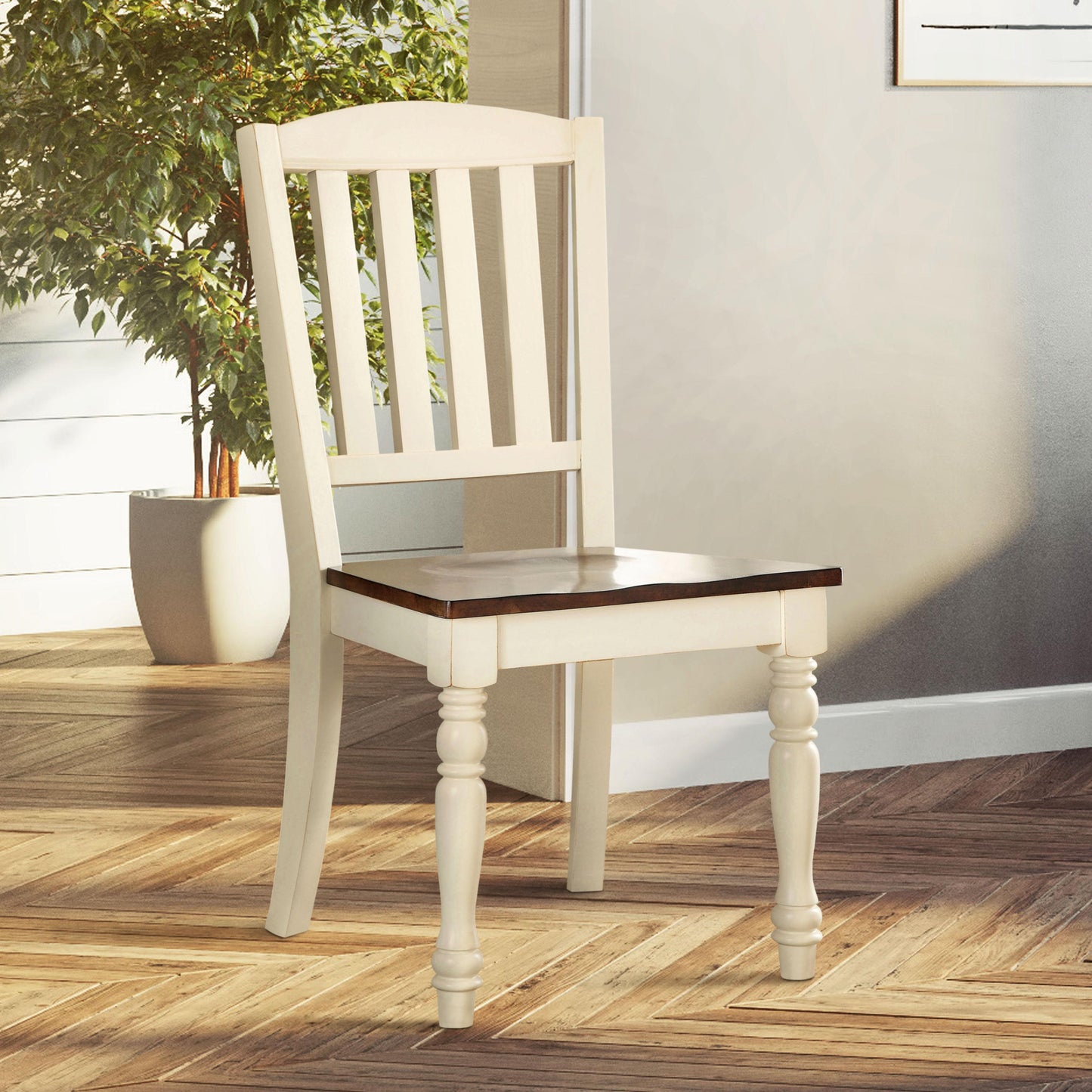  Furniture of America Harrisburg Dining Chair CM3216SC-2PK IMAGE 1