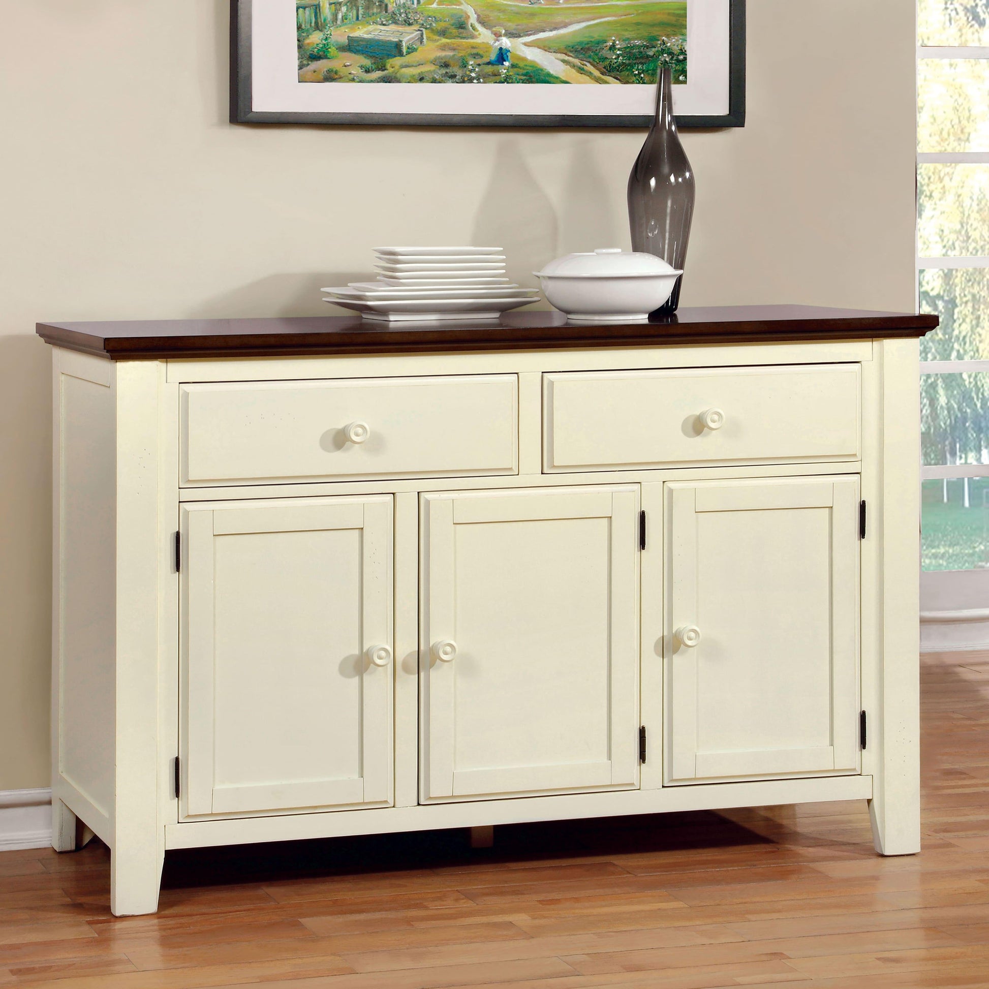  Furniture of America Harrisburg Server CM3216SV IMAGE 1