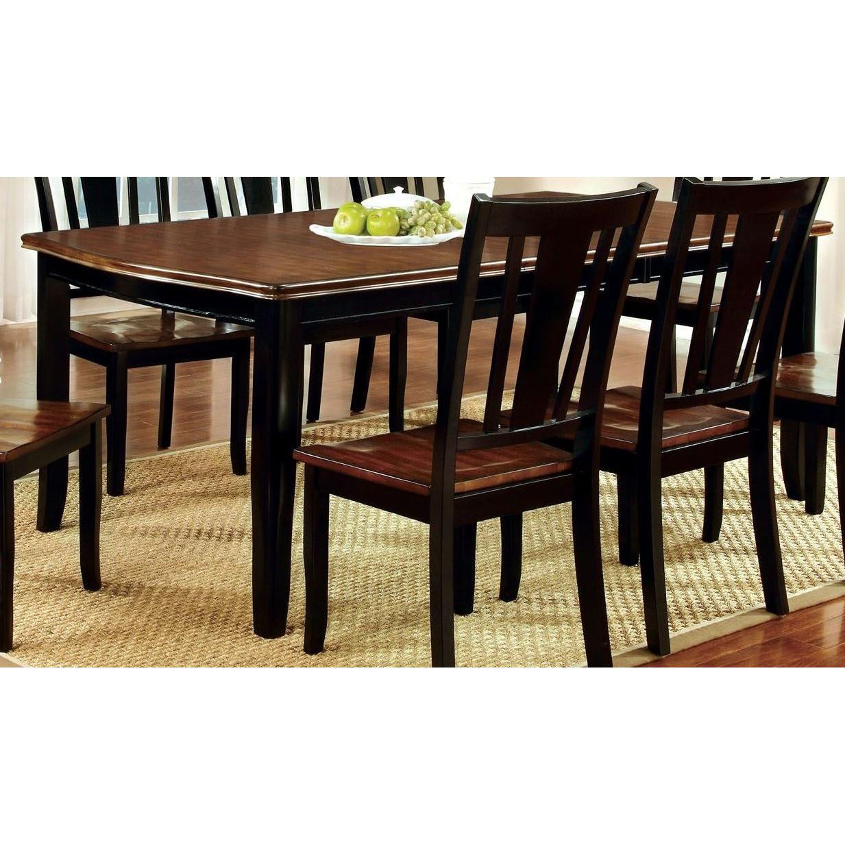  Furniture of America Dover Dining Table CM3326BC-T IMAGE 2