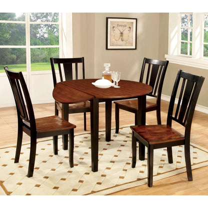  Furniture of America Round Dover II Dining Table CM3326BC-RT IMAGE 5