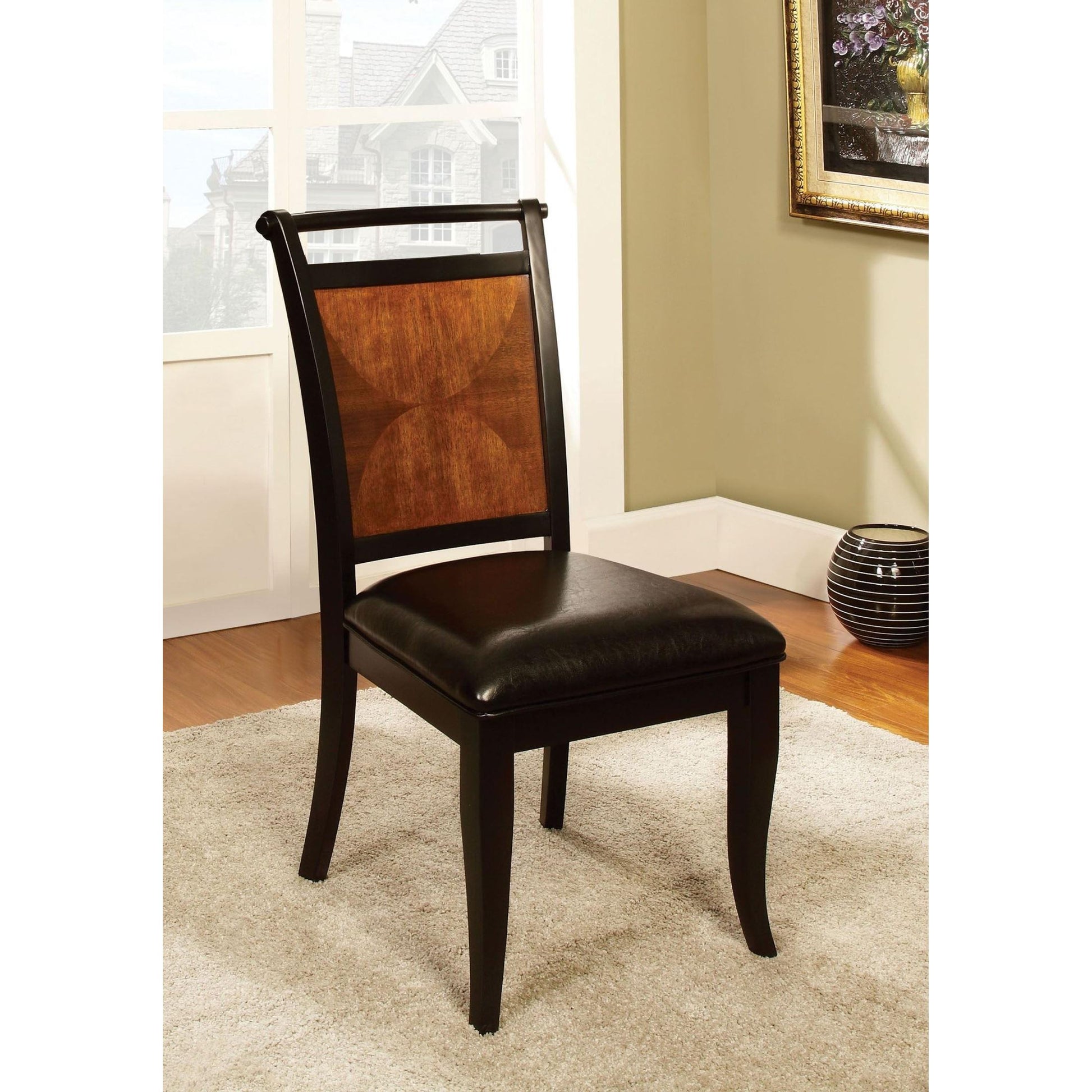  Furniture of America Salida Dining Chair CM3034SC-2PK IMAGE 3