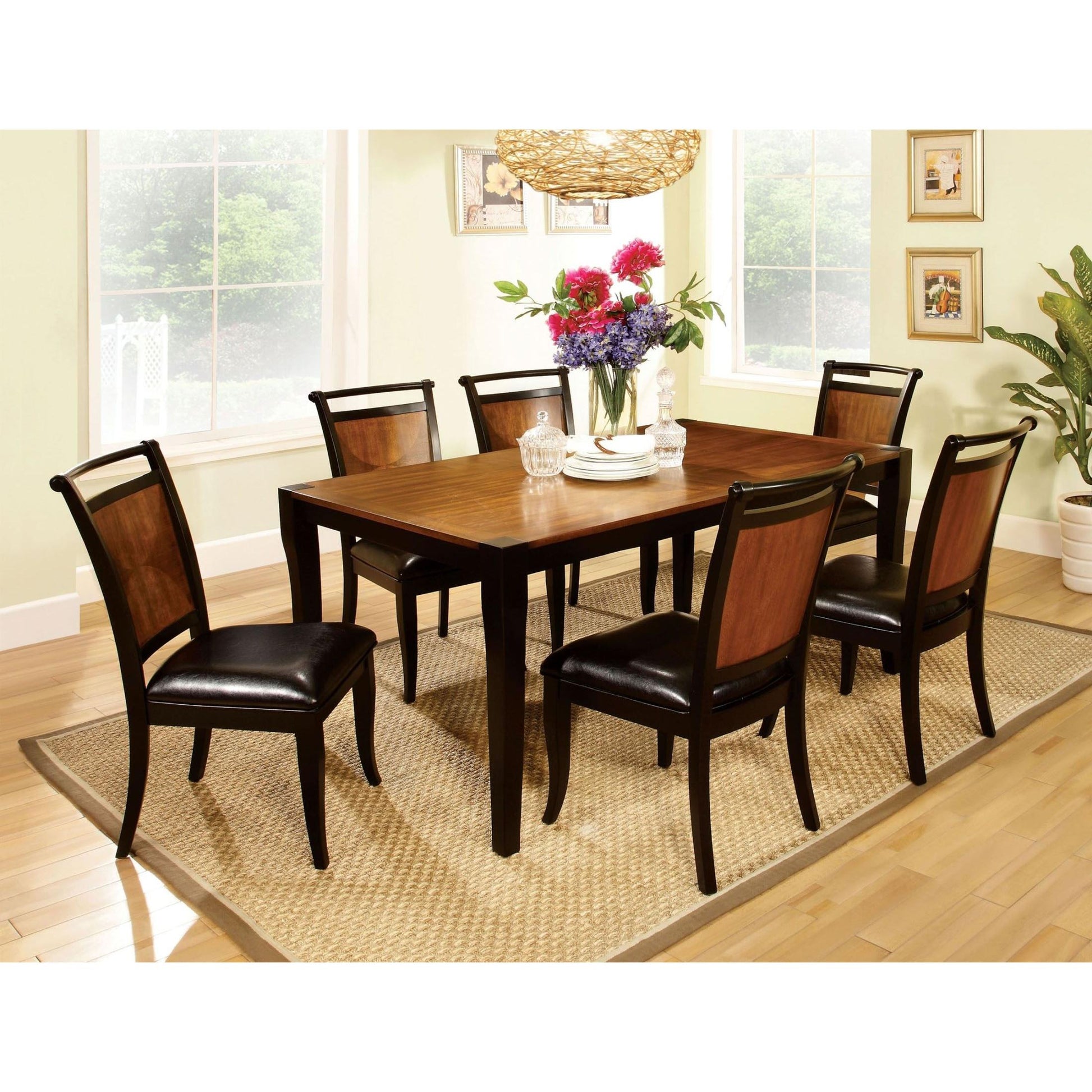  Furniture of America Round Salida I Dining Table CM3034T IMAGE 5