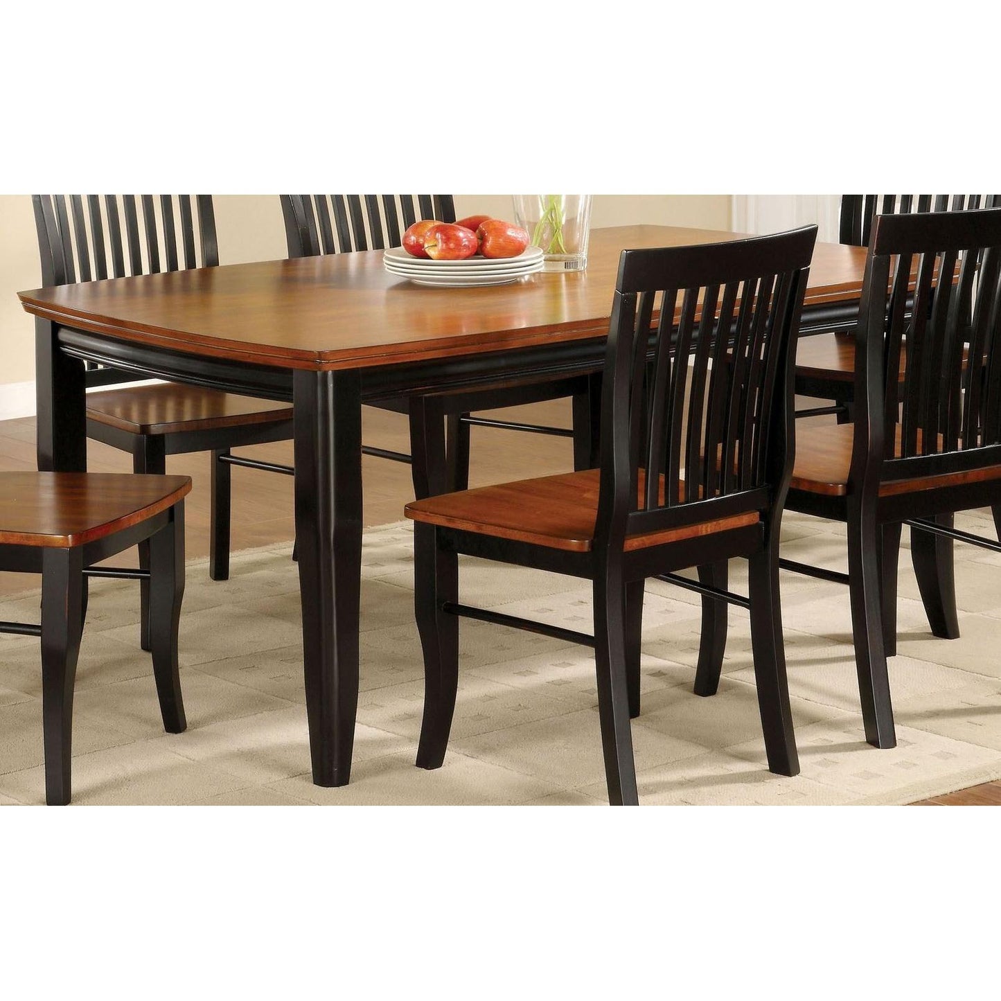  Furniture of America Earlham Dining Table CM3101T IMAGE 2