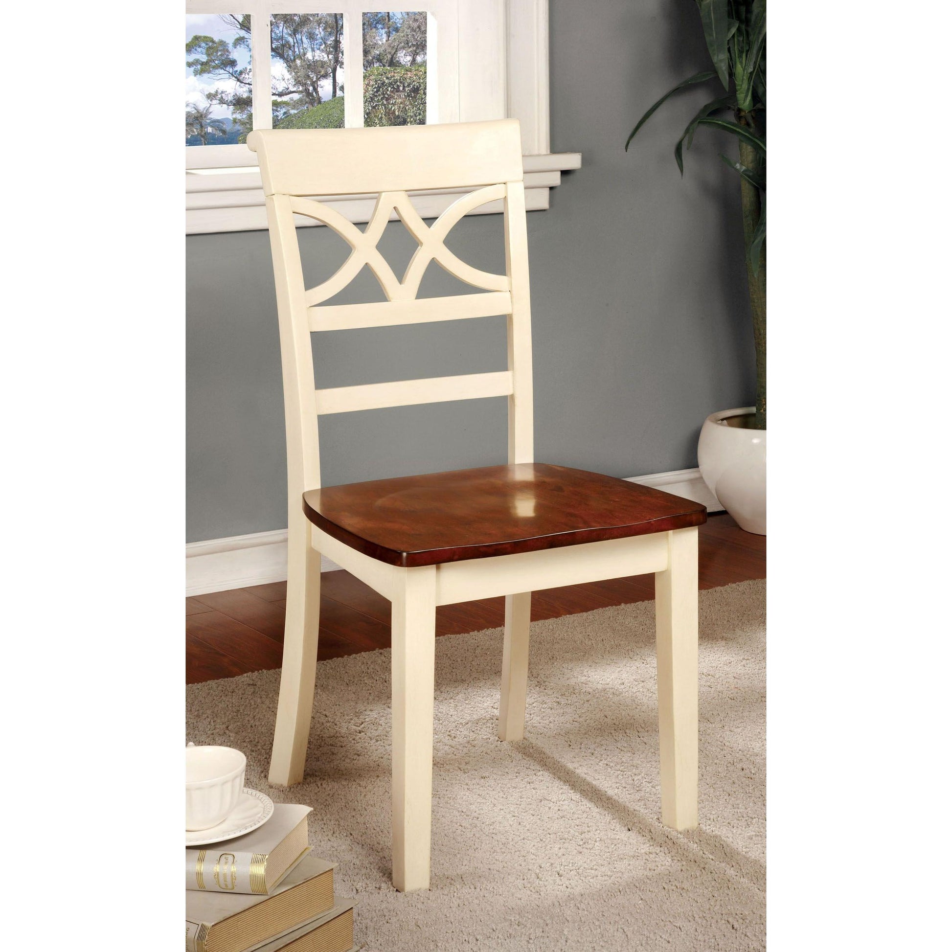  Furniture of America Torrington Dining Chair CM3552WC-SC-2PK IMAGE 2