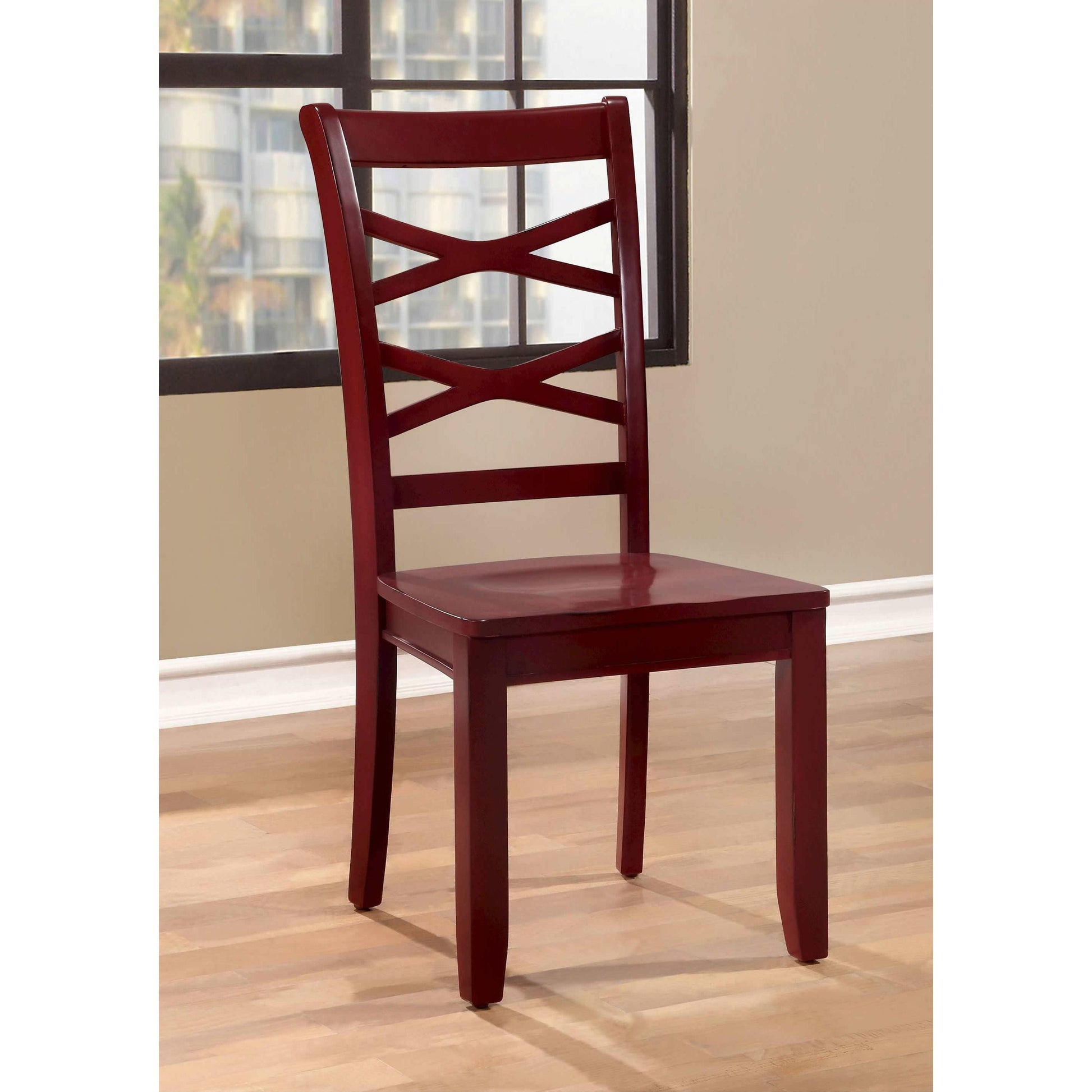  Furniture of America Giselle Dining Chair CM3528RB-SC-2PK IMAGE 5