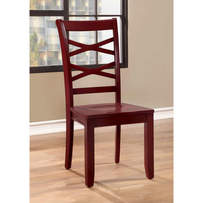  Furniture of America Giselle Dining Chair CM3528RB-SC-2PK IMAGE 5