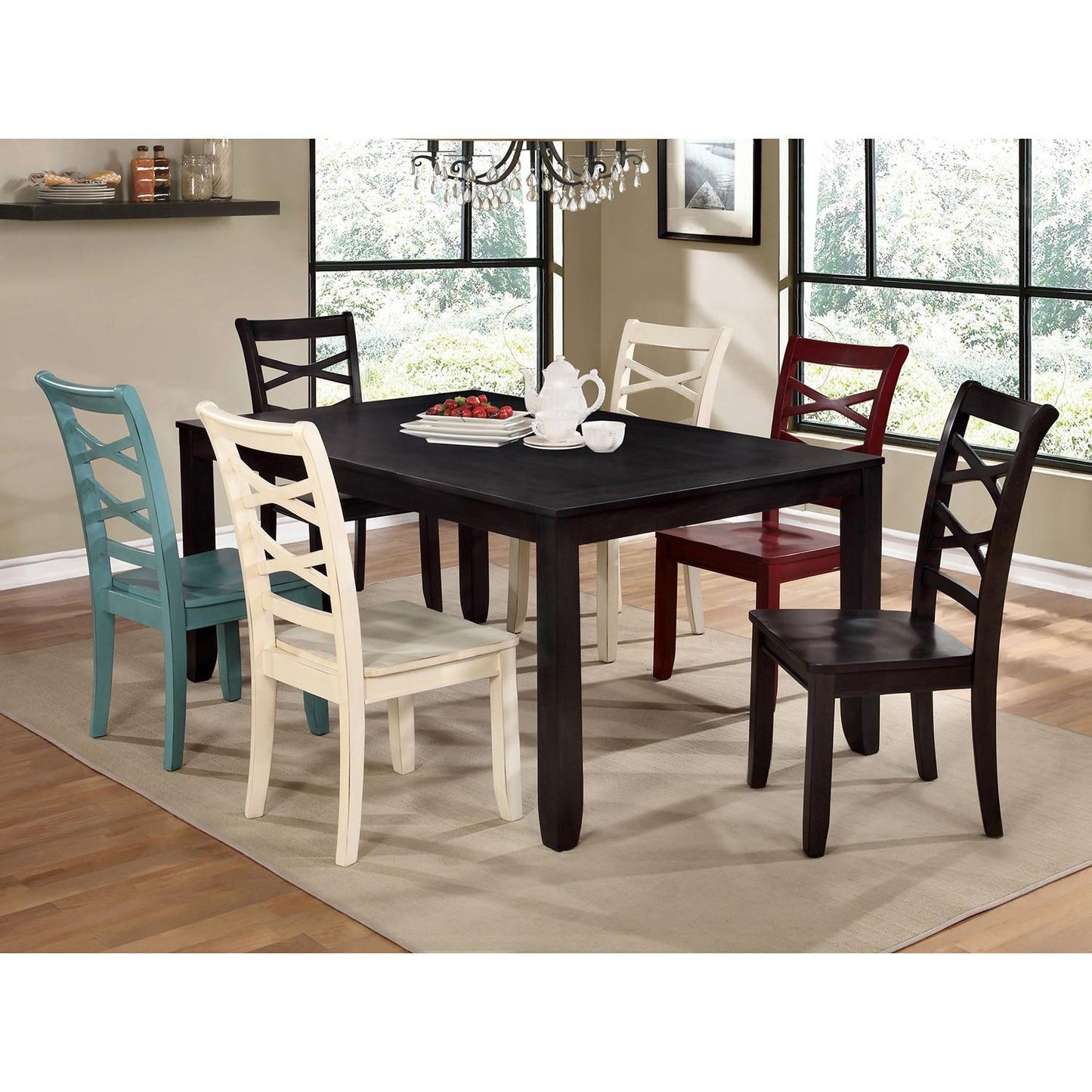  Furniture of America Giselle Dining Chair CM3528RB-SC-2PK IMAGE 9