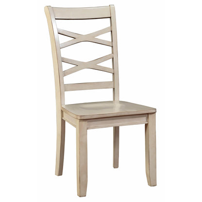  Furniture of America Giselle Dining Chair CM3528WH-SC-2PK IMAGE 1