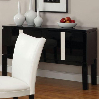  Furniture of America Lamia I Server CM3176BK-SV IMAGE 1
