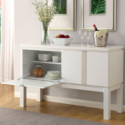  Furniture of America Lamia I Server CM3176WH-SV IMAGE 2