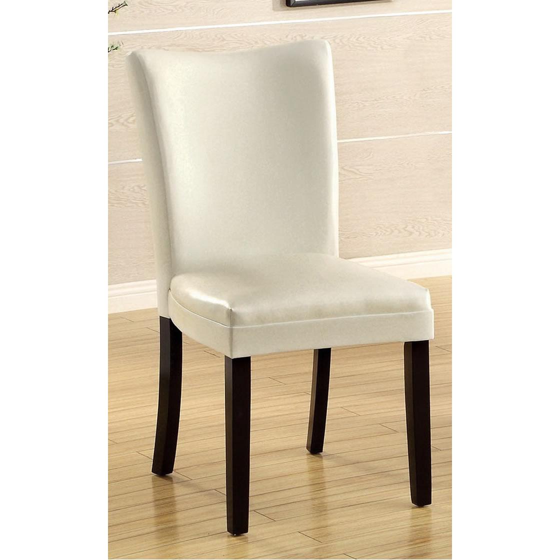  Furniture of America Belliz Dining Chair CM3176WH-SC-2PK IMAGE 4