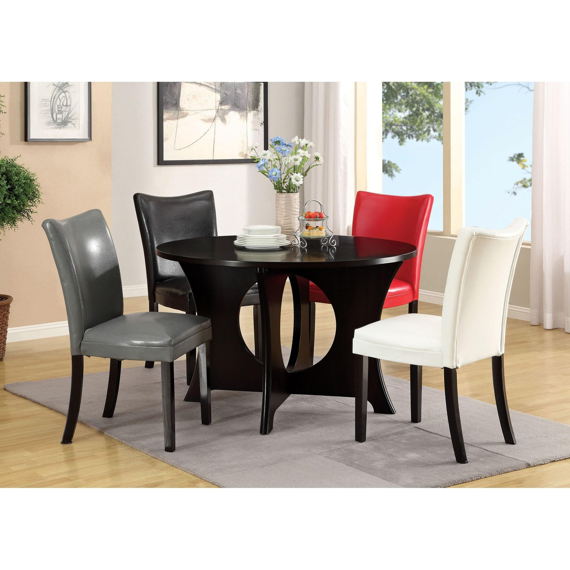  Furniture of America Belliz Dining Chair CM3176WH-SC-2PK IMAGE 7