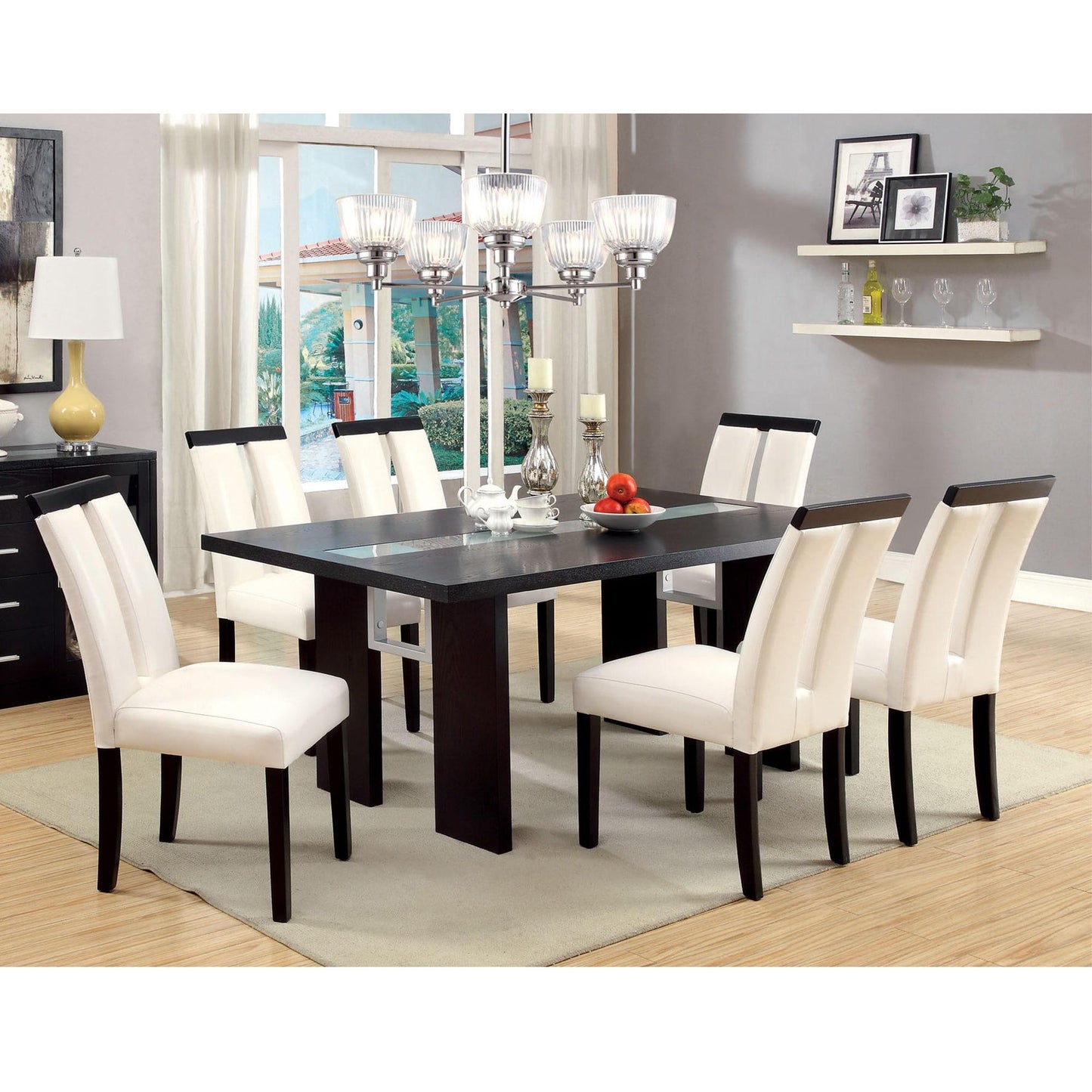 Furniture of America Luminar CM3559SC-2PK Side Chair IMAGE 3