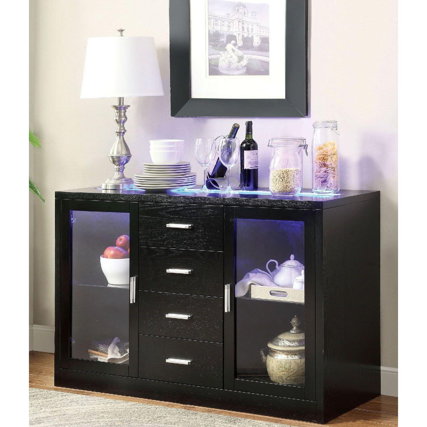  Furniture of America Luminar Server CM3559SV IMAGE 3