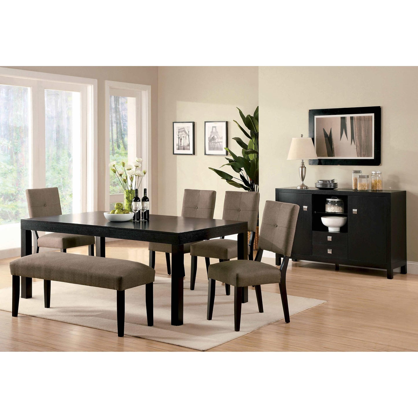  Furniture of America Bay Side I Bench CM3311BN IMAGE 4