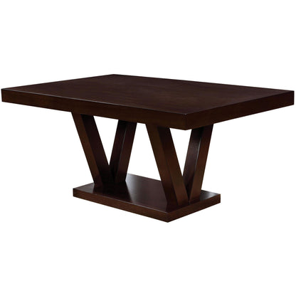  Furniture of America Belinda I Dining Table with Pedestal Base CM3357T IMAGE 1