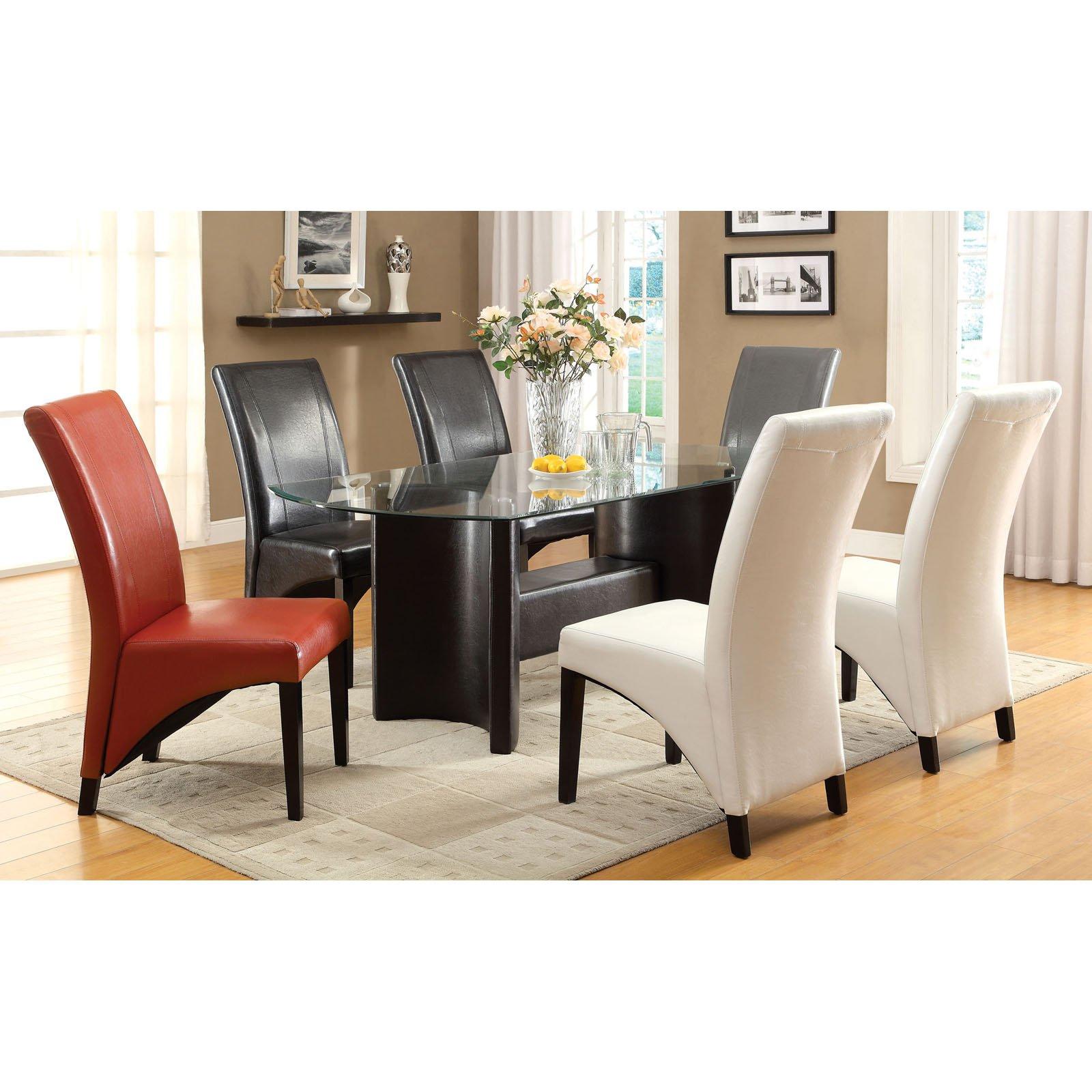 Furniture of America Madison Dining Chair CM3666RD-2PK IMAGE 4