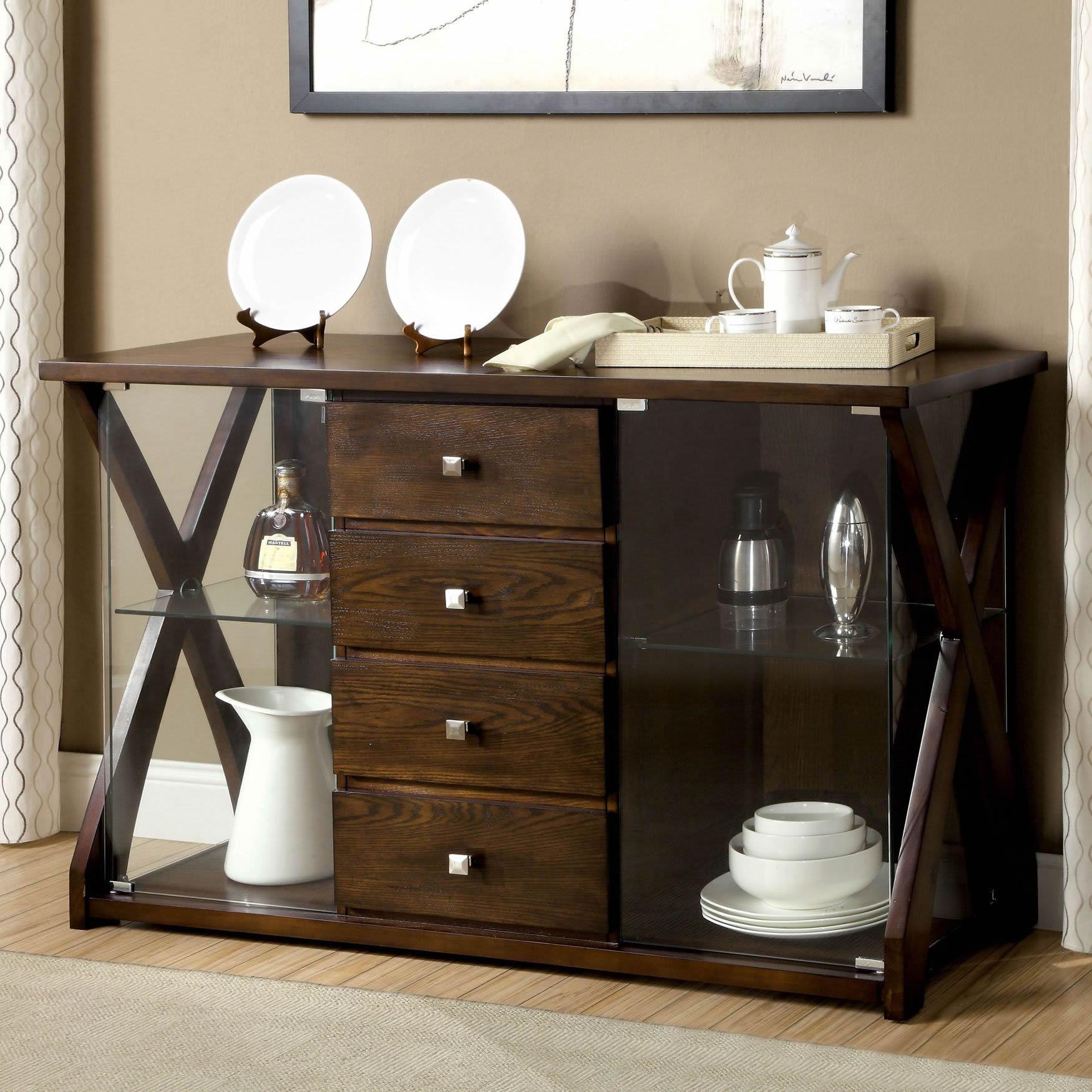  Furniture of America Toronto Server CM3339SV IMAGE 1