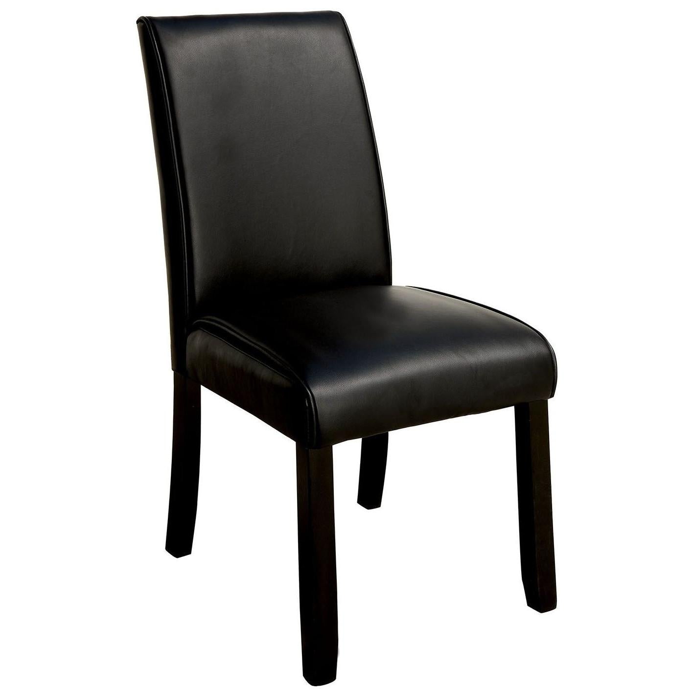  Furniture of America Gladstone I Dining Chair CM3823BK-SC-2PK IMAGE 1