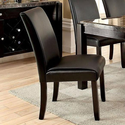  Furniture of America Gladstone I Dining Chair CM3823BK-SC-2PK IMAGE 2