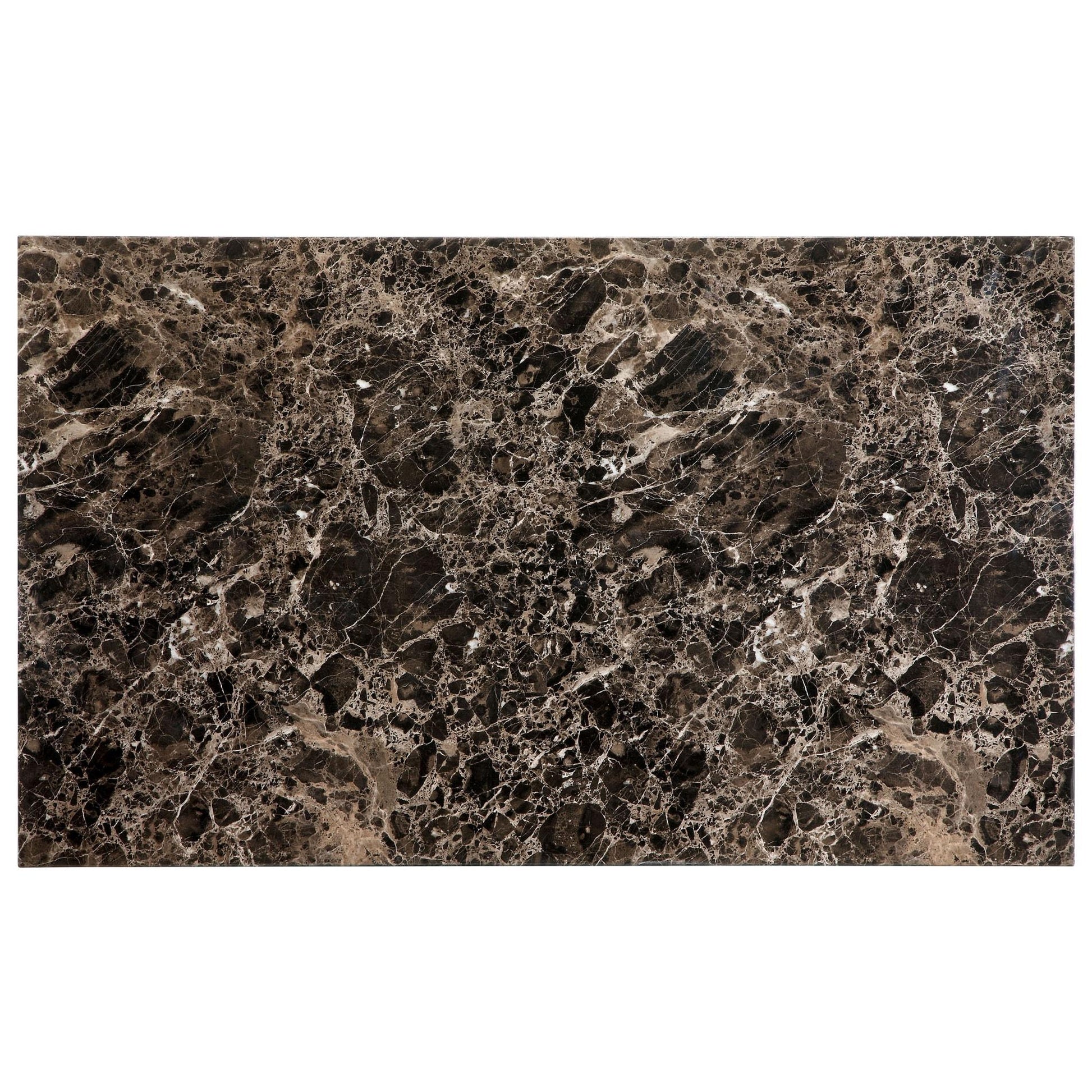 Furniture of America Clayton I Dining Table with Marble Top & Pedestal Base CM3870T IMAGE 3