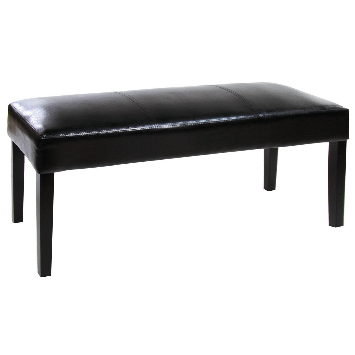  Furniture of America Boulder I Bench CM-BN3870BK IMAGE 1