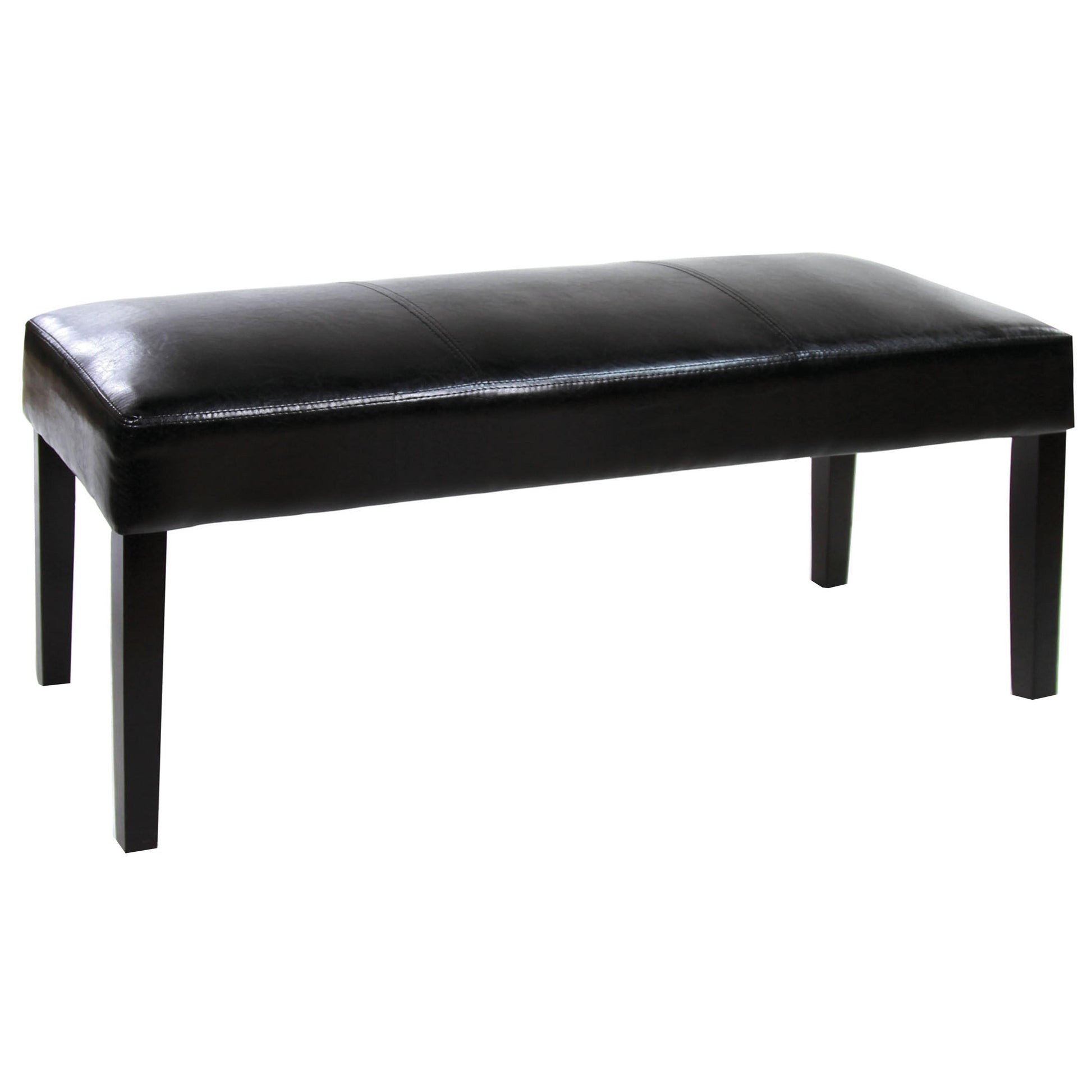  Furniture of America Boulder I Bench CM-BN3870BK IMAGE 1
