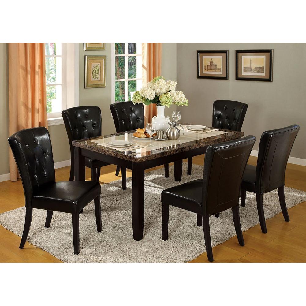  Furniture of America Woodmoor Dining Chair CM3871SC-2PK IMAGE 3