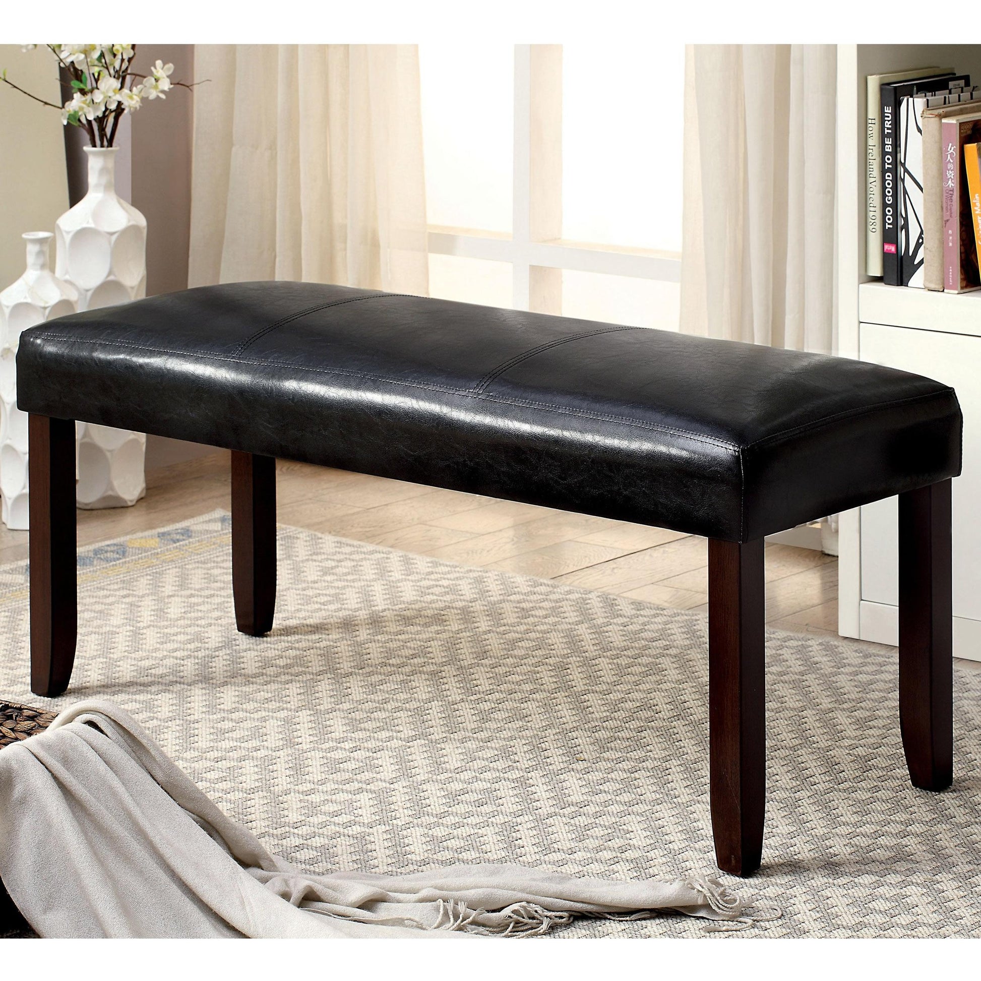  Furniture of America Marstone Bench CM3368BN IMAGE 2