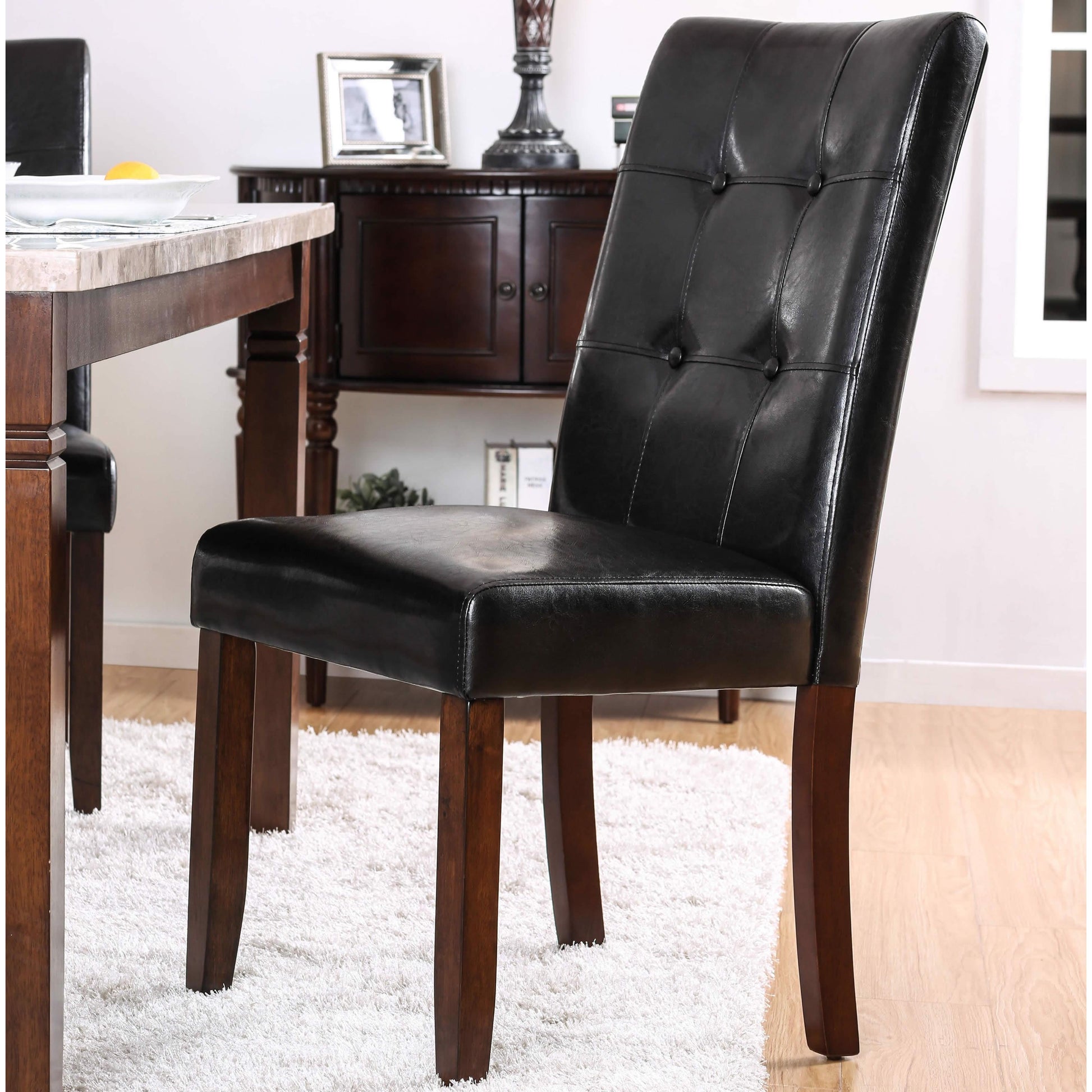  Furniture of America Marstone Dining Chair CM3368SC-2PK IMAGE 2