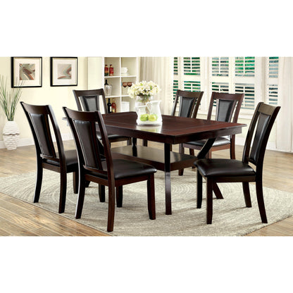  Furniture of America Brent Dining Table CM3984W-T IMAGE 5