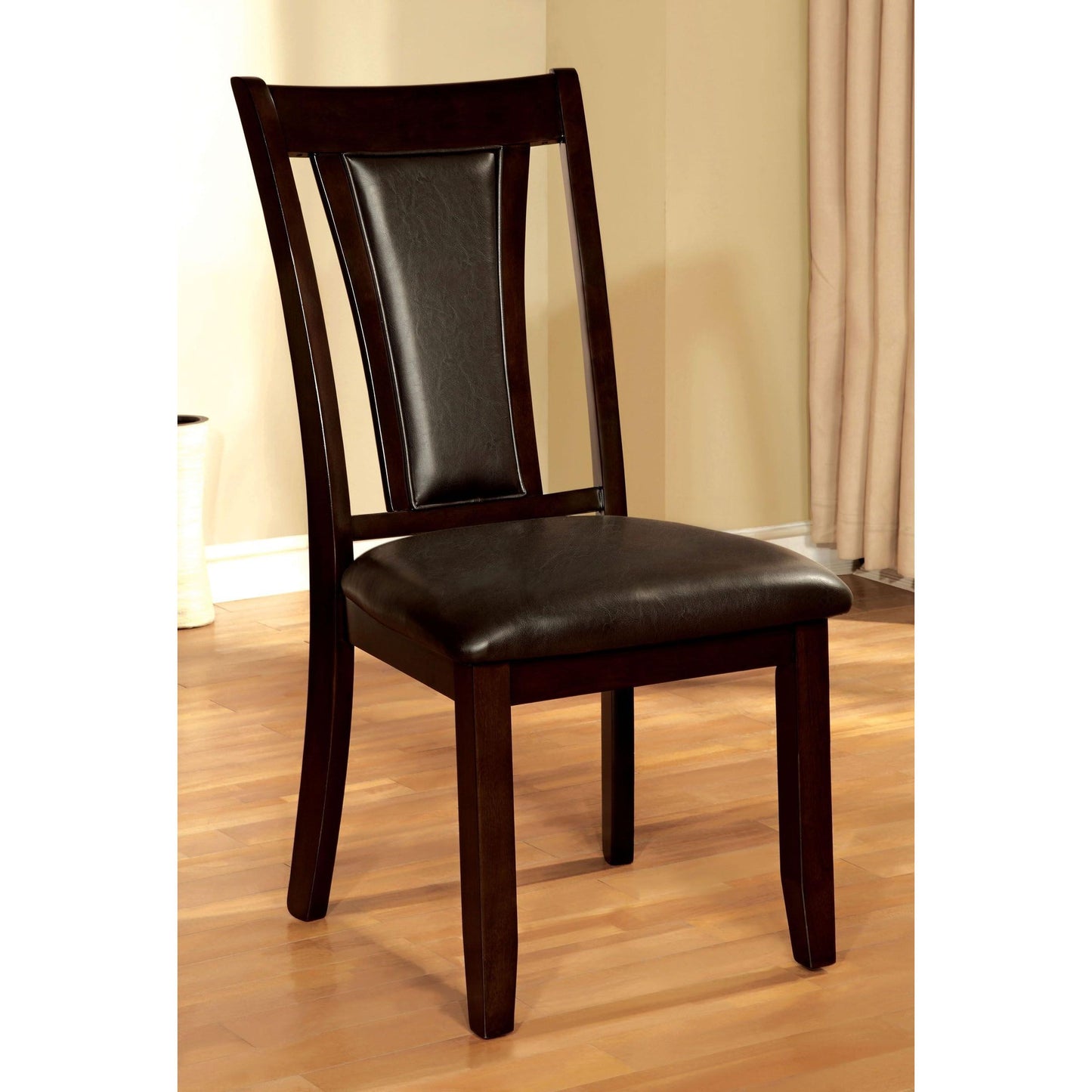  Furniture of America Brent CM3984DK-SC-2PK Side Chair IMAGE 3