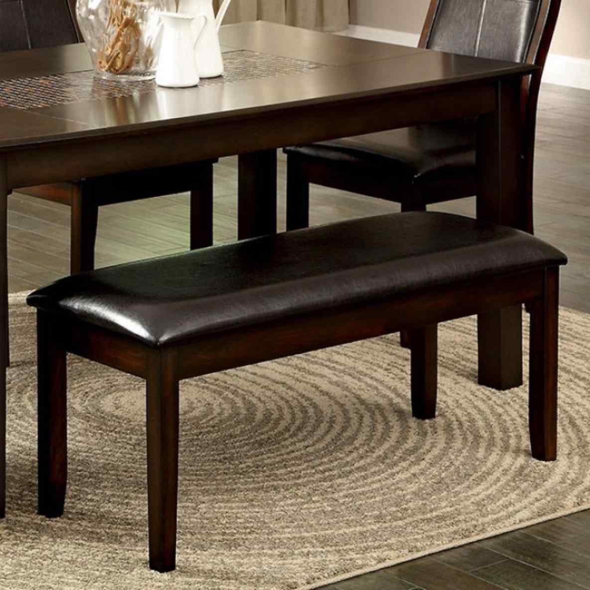  Furniture of America Townsend I Bench CM3339DK-BN IMAGE 2