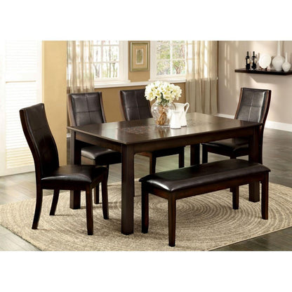  Furniture of America Townsend I Bench CM3339DK-BN IMAGE 3