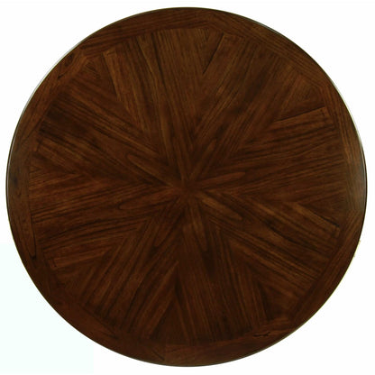  Furniture of America Round Keukenhof Dining Table with Pedestal Base CM3160RT IMAGE 2
