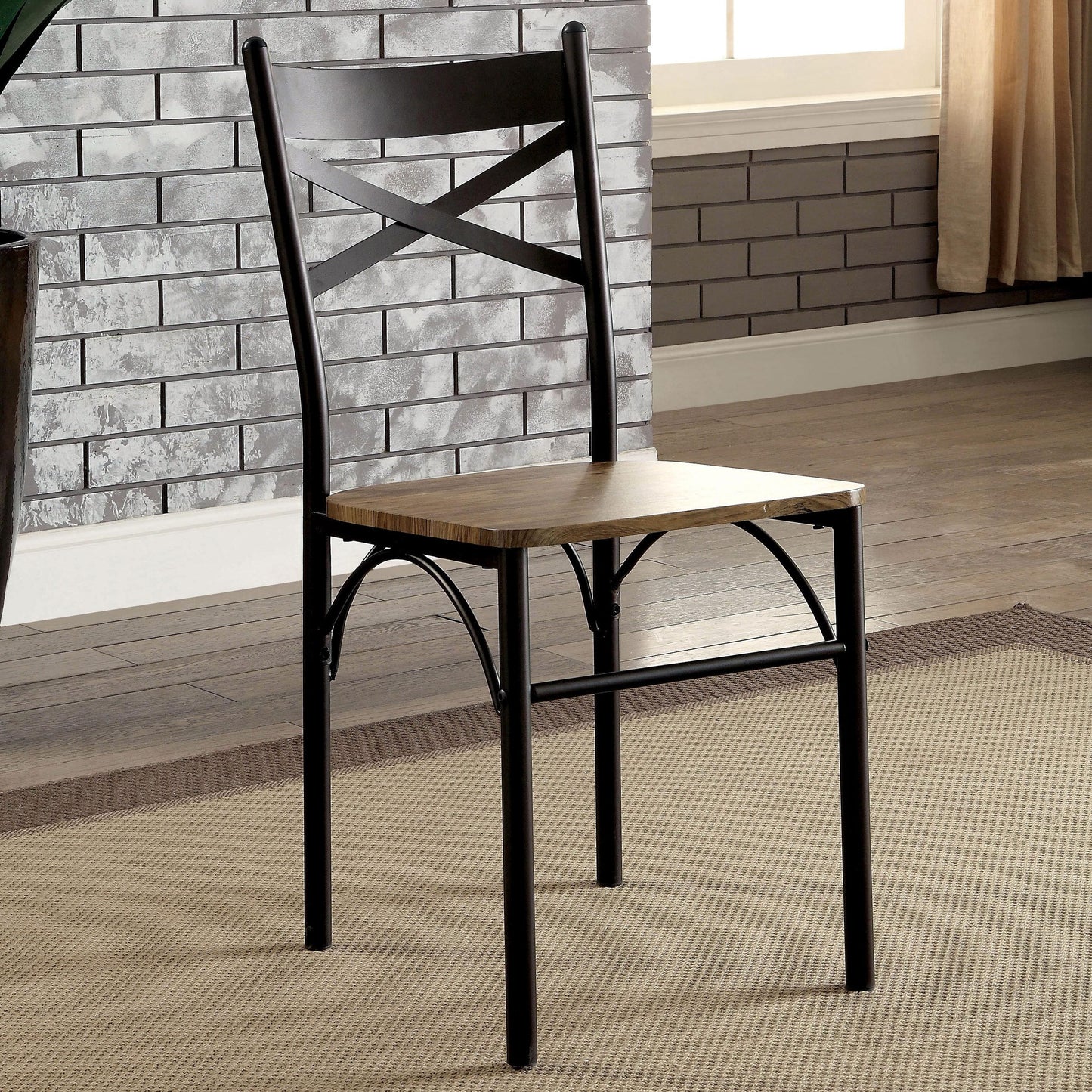  Furniture of America Banbury 3 pc Dinette CM3279T-43-5PK IMAGE 3