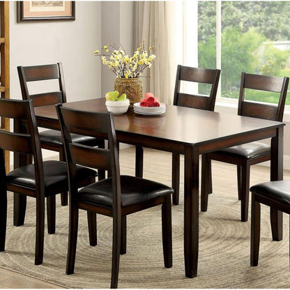  Furniture of America Norah I 7 pc Dinette CM3351T-7PK IMAGE 3