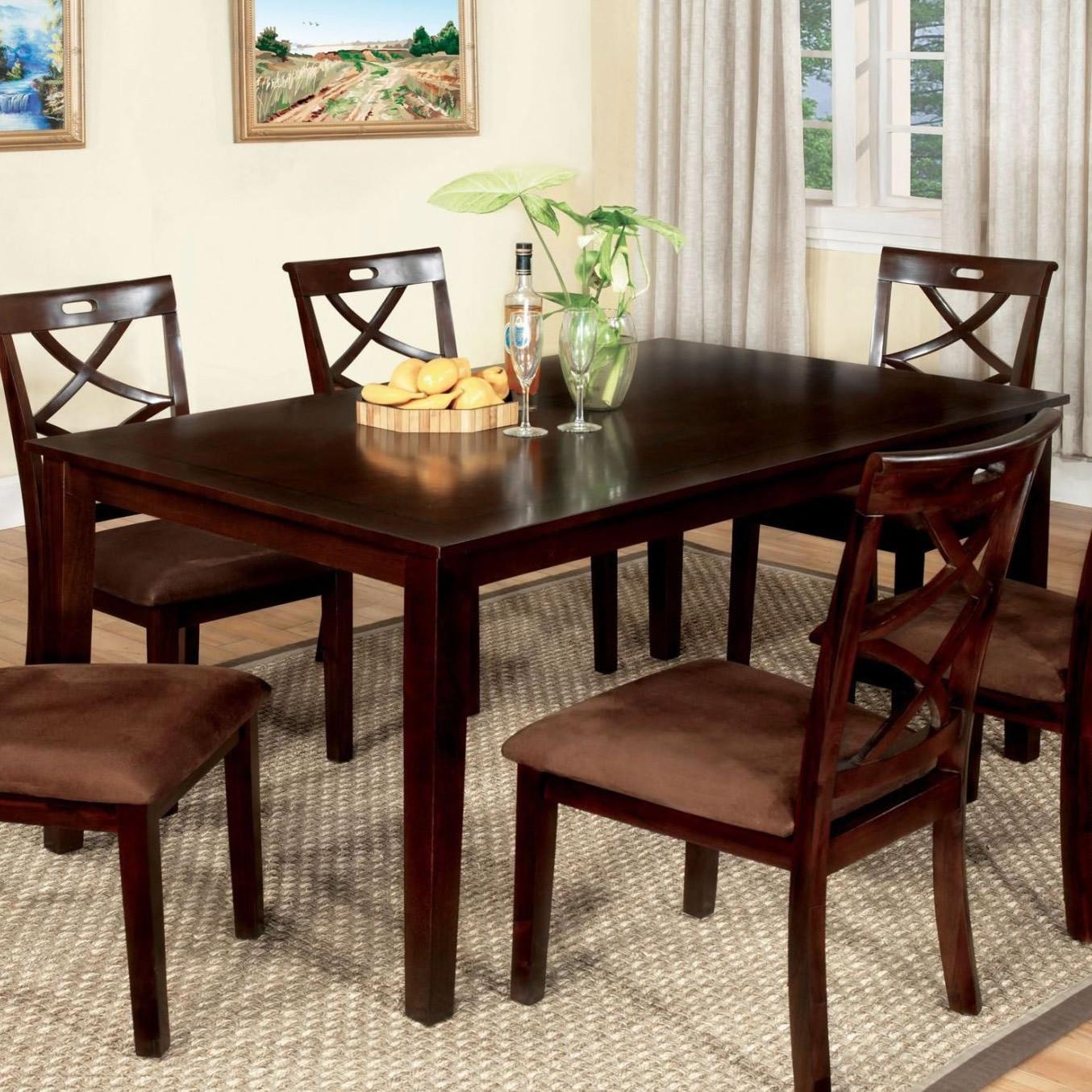  Furniture of America Baxter 7 pc Dinette CM3420T-7PK IMAGE 3