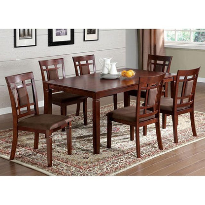  Furniture of America Montclair CM3930T-7PK 7 pc Dining Table Set IMAGE 4