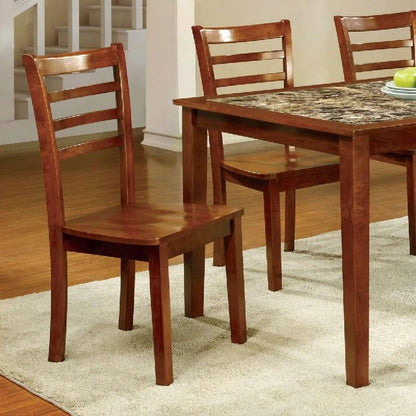  Furniture of America Fordville I 7 pc Dinette CM3521T-7PK IMAGE 2