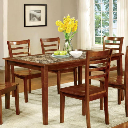 Furniture of America Fordville I 7 pc Dinette CM3521T-7PK IMAGE 4