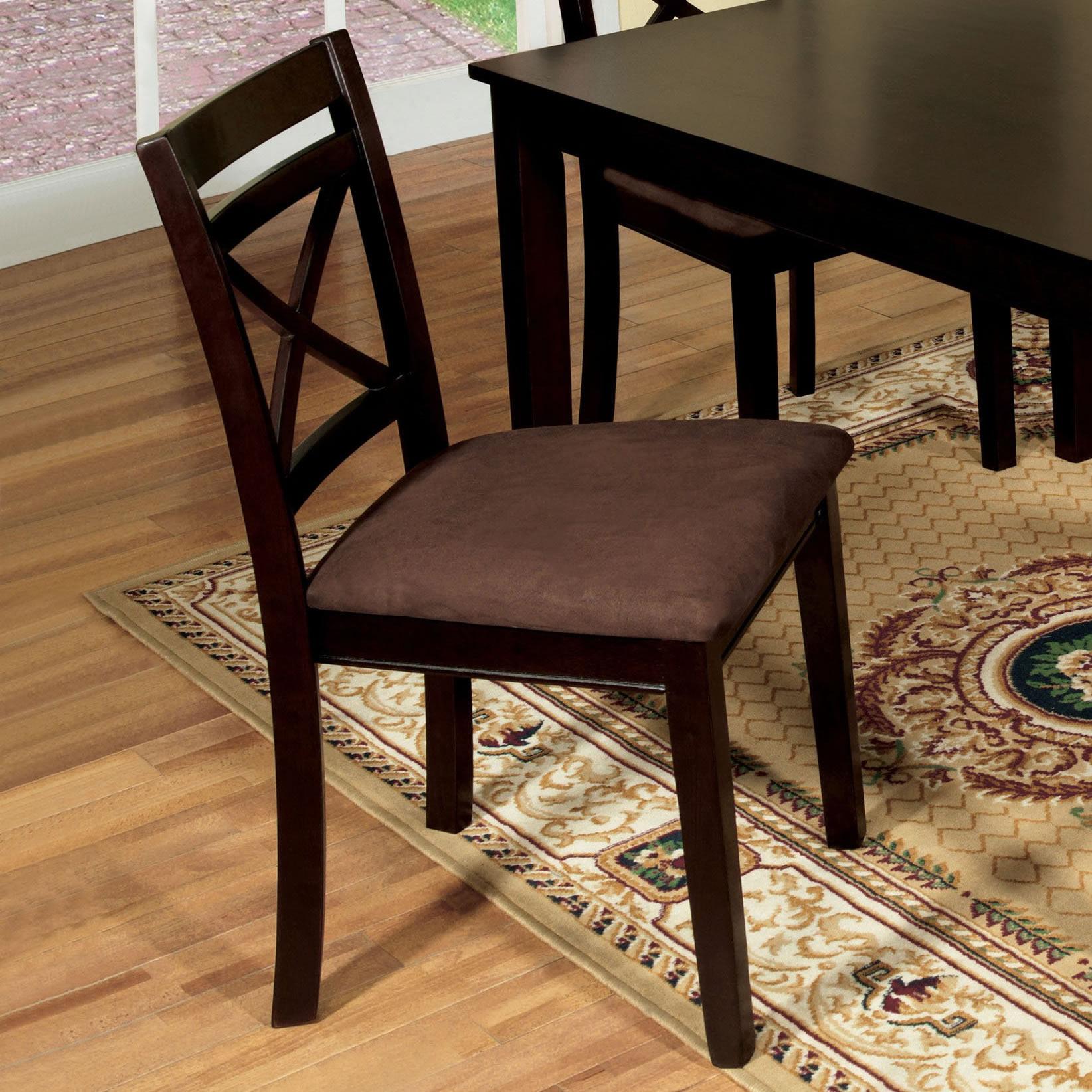  Furniture of America Weston I 7 pc Dinette CM3400T-5PK IMAGE 3
