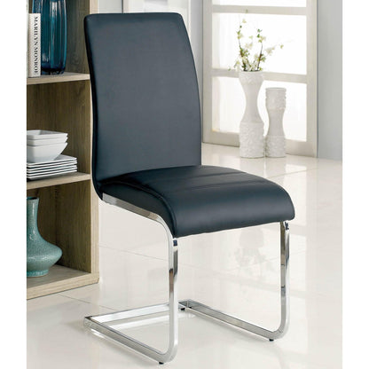  Furniture of America Walkerville I Dining Chair CM3361BK-SC-2PK IMAGE 2