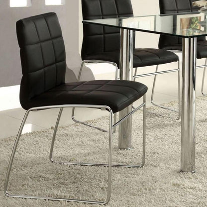  Furniture of America Kona CM8320BK-SC-2PK Side Chair IMAGE 1