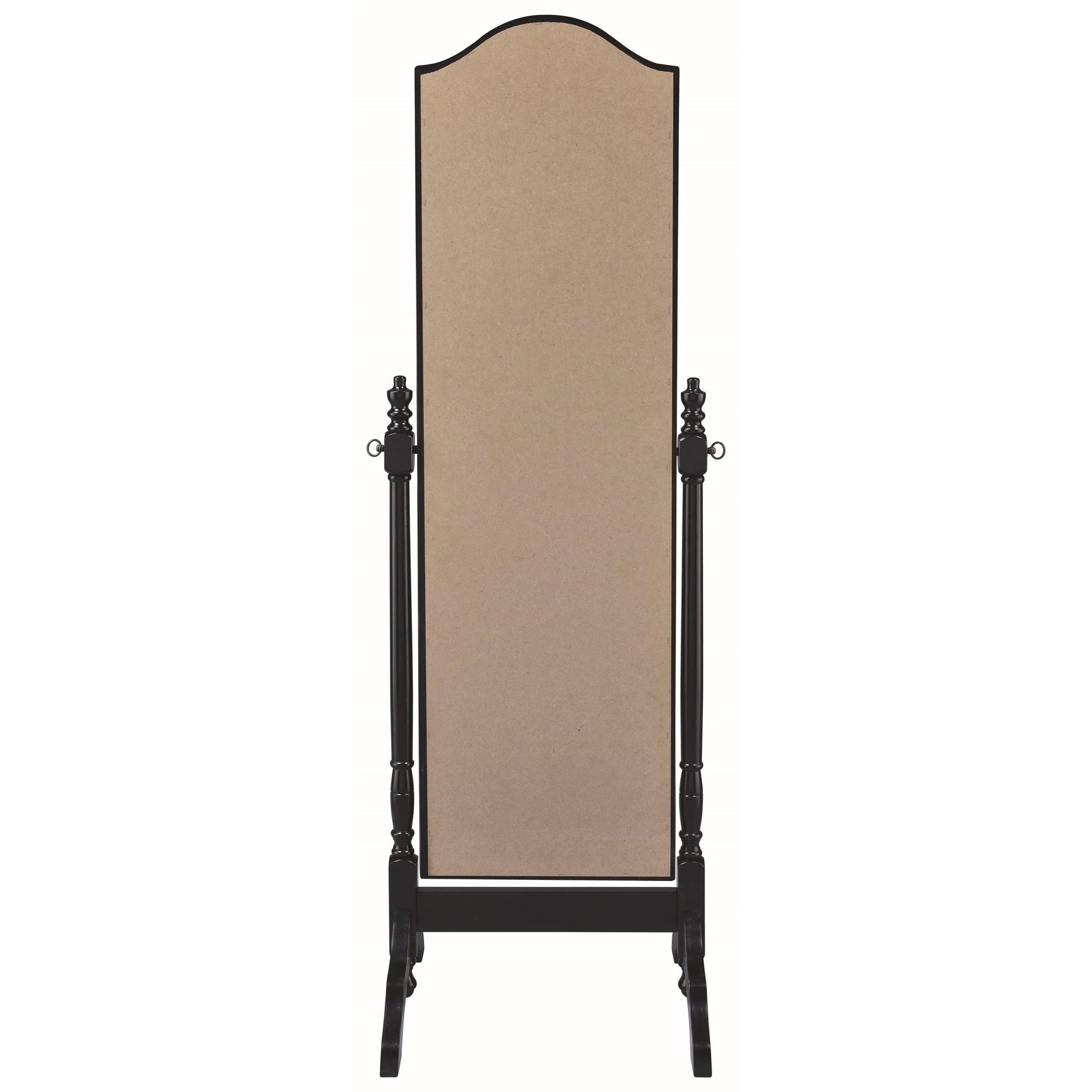 Coaster Furniture Cabot 950801 Wood Adjustable Full Length Cheval Mirror - Black IMAGE 4