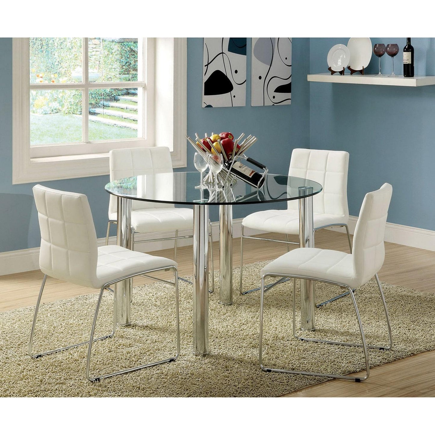 Furniture of America Kona CM8320WH-SC-2PK Side Chair IMAGE 5
