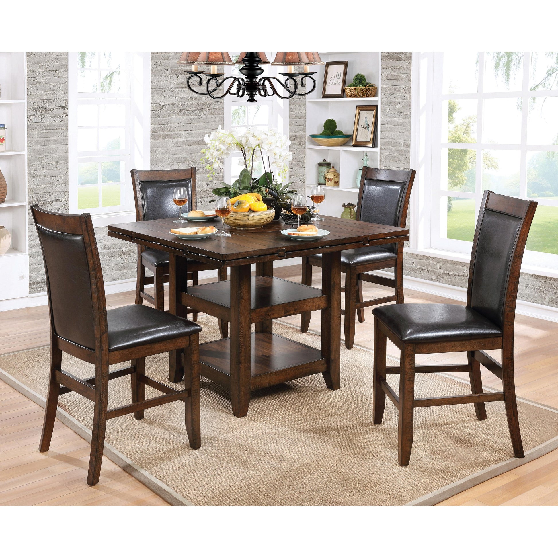  Furniture of America Meagan II Counter Height Dining Chair CM3152PC-2PK IMAGE 4