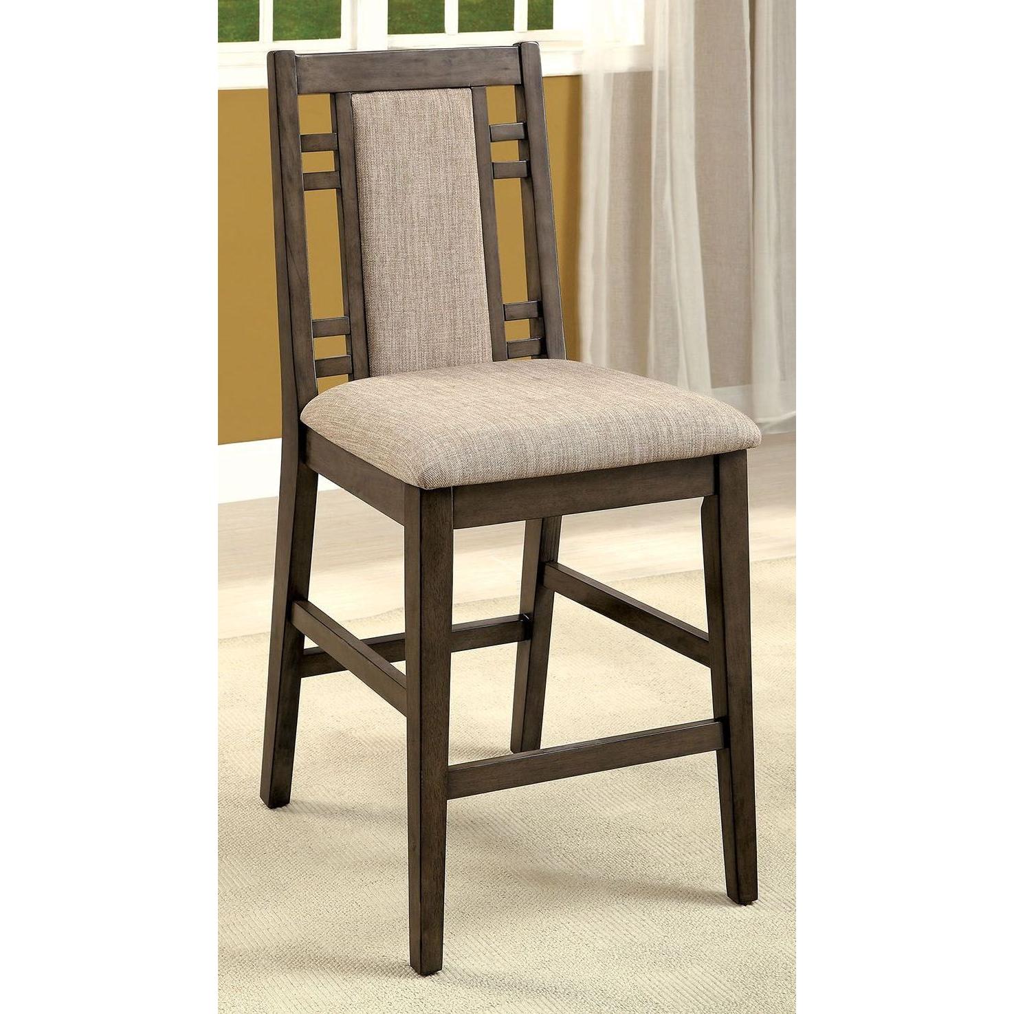  Furniture of America Eris II Counter Height Stool CM3213PC-2PK IMAGE 3