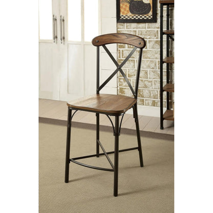  Furniture of America Crosby II Counter Height Stool CM3827PC-2PK IMAGE 2